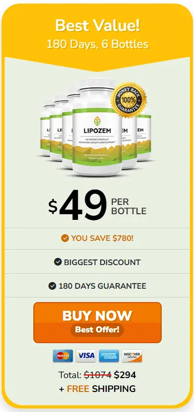 lipozem price